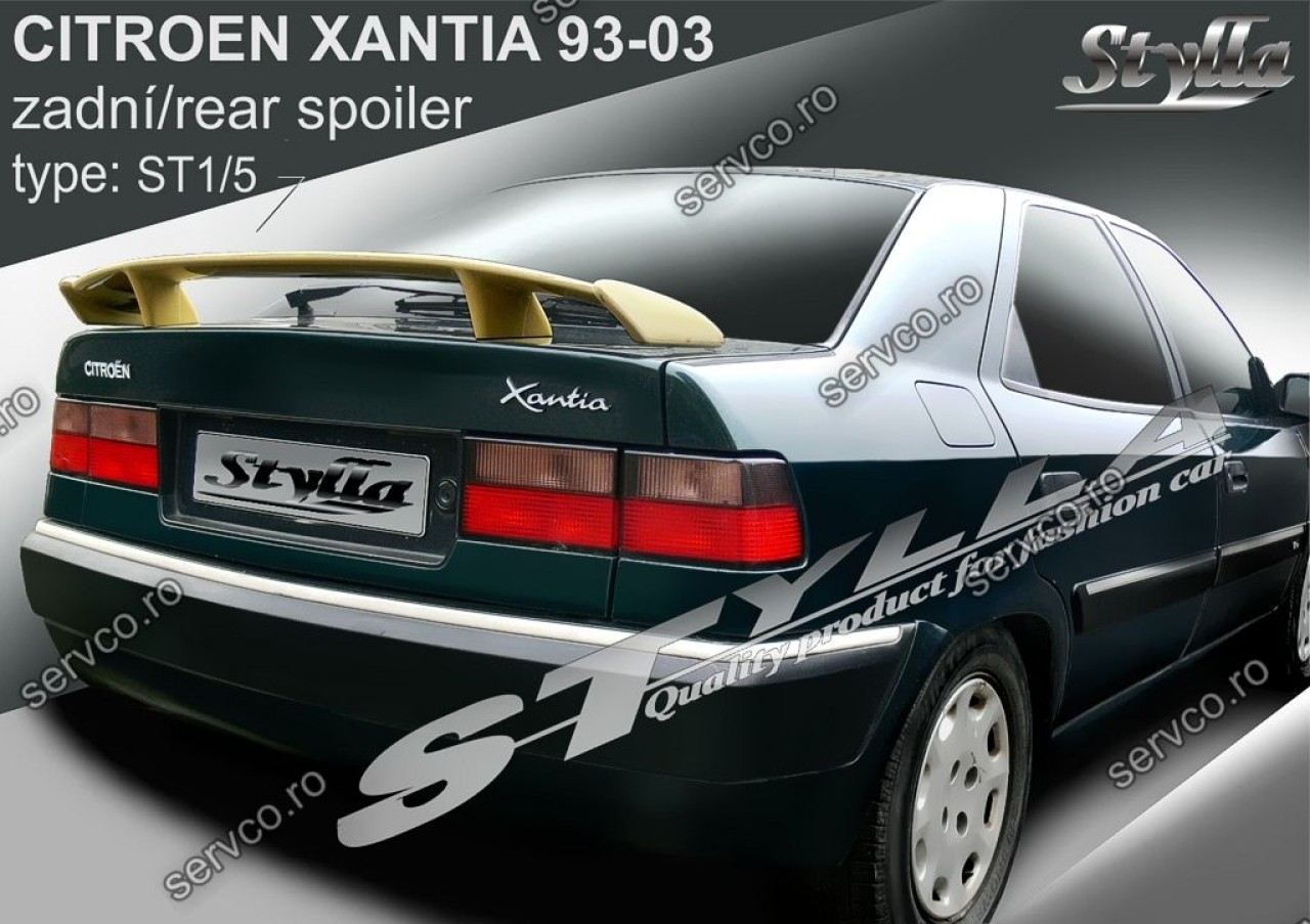 Eleron tuning sport portbagaj Citroen Xantia Sedan 1993-2003 v1