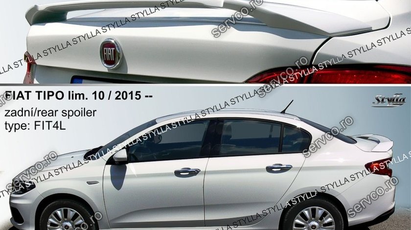 Eleron tuning sport portbagaj Fiat Tipo Sedan 2015-2018 v3