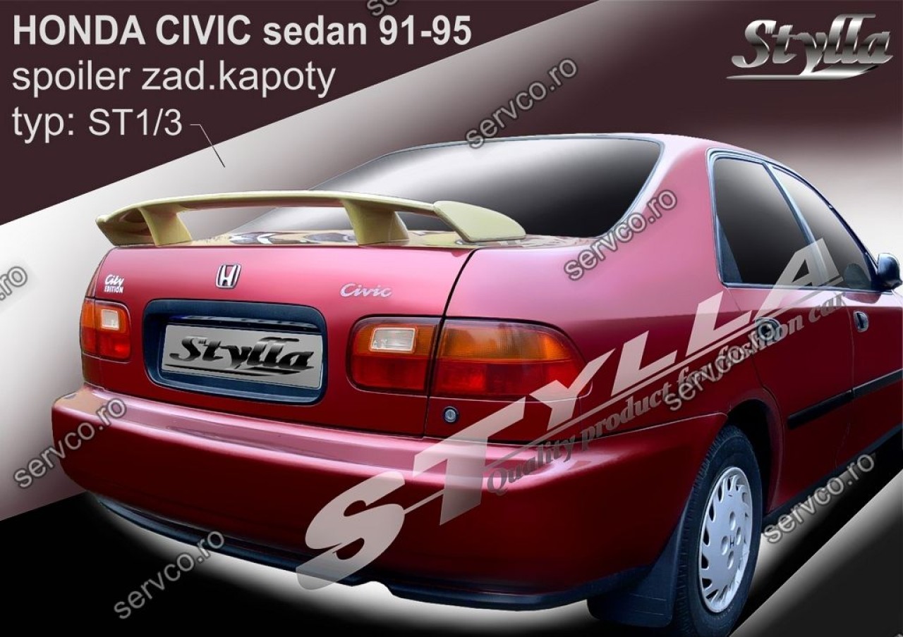 Eleron tuning sport portbagaj Honda Civic MK5 Sedan 1991-1995 v4