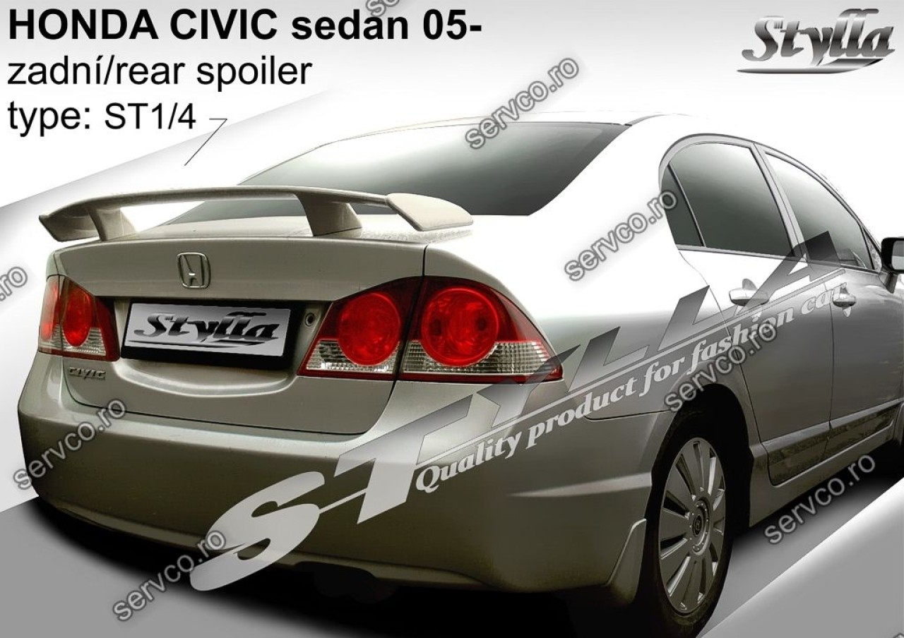 Eleron tuning sport portbagaj Honda Civic MK8 Sedan 2005-2011 v4