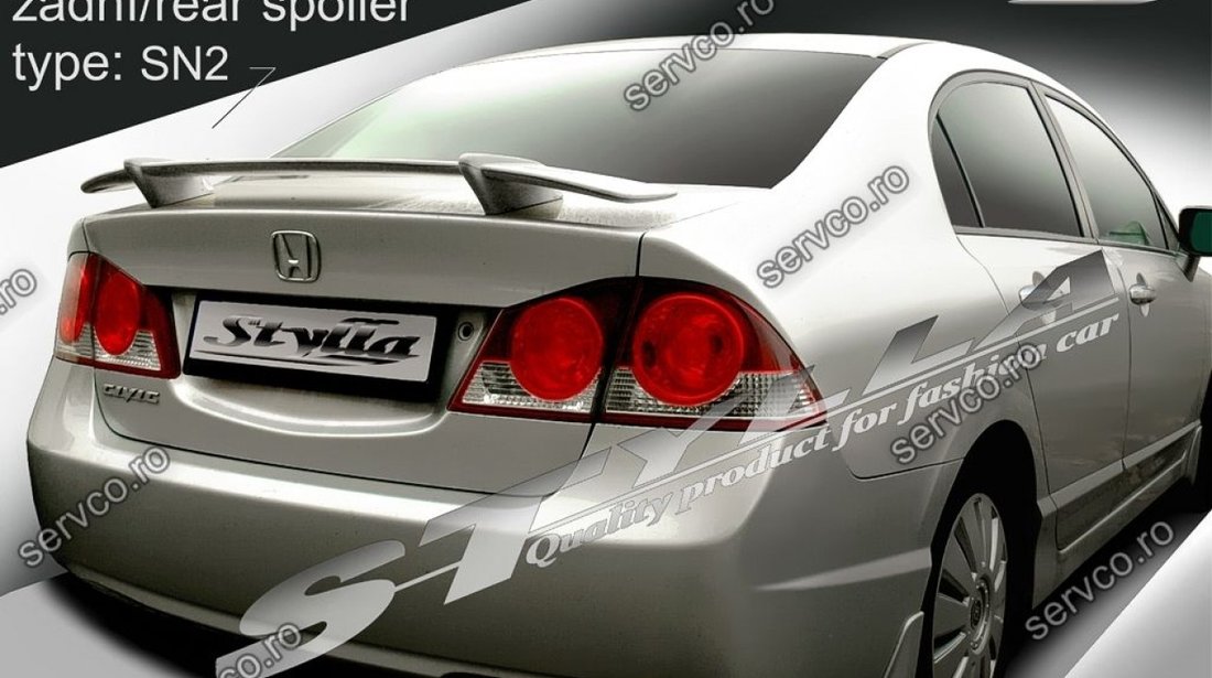 Eleron tuning sport portbagaj Honda Civic MK8 Sedan 2005-2011 v3