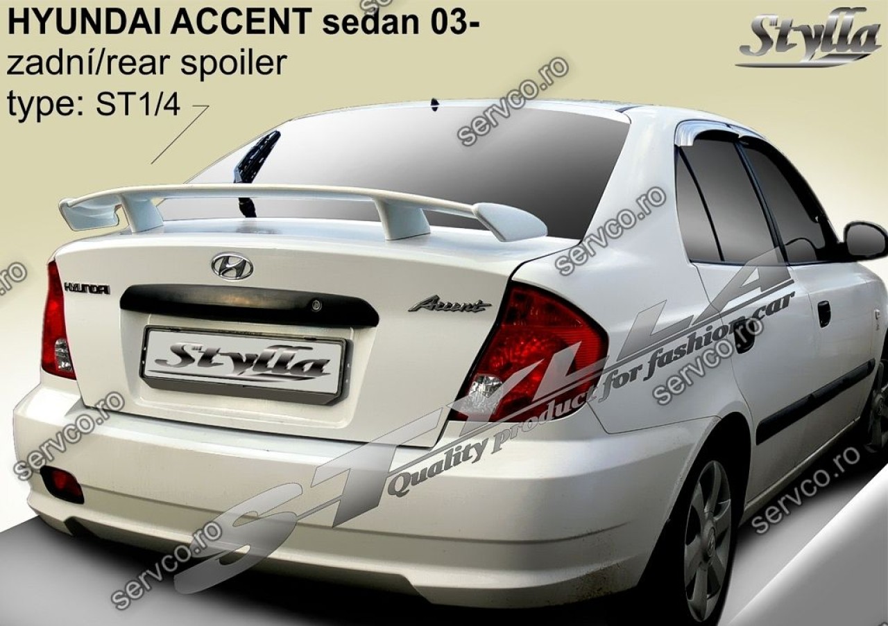 Eleron tuning sport portbagaj Hyundai Accent Sedan 2003-2005 v1