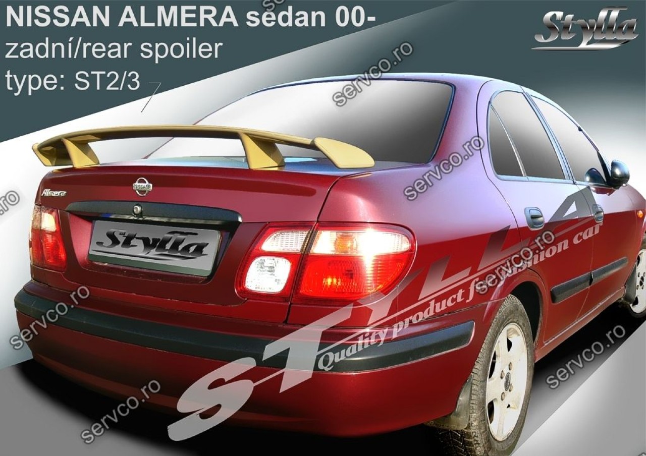 Eleron tuning sport portbagaj Nissan Almera N16 Sedan 2000-2002 v1