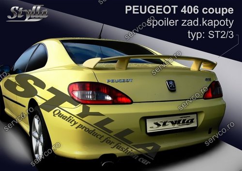 Eleron tuning sport portbagaj Peugeot 406 Coupe 1997-2005 v2