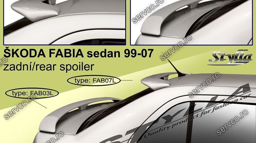 Eleron tuning sport portbagaj Skoda Fabia Mk1 6Y Sedan 1999-2007 v9