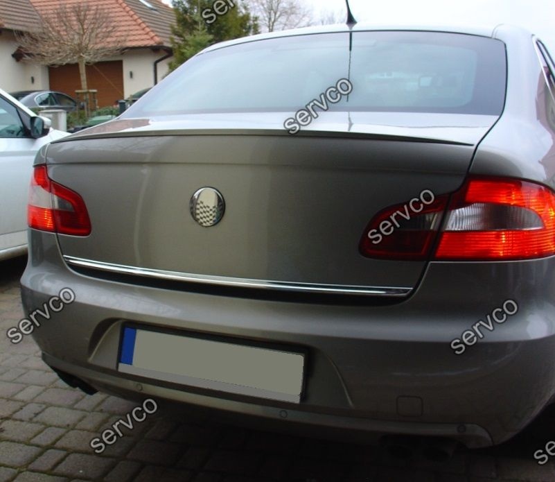Eleron tuning sport portbagaj Skoda Superb 2 Mk2 Sedan Rline 2008-2015 v5