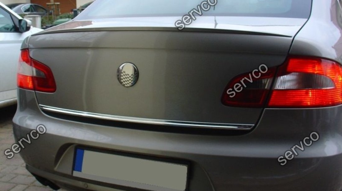 Eleron tuning sport portbagaj Skoda Superb 2 Mk2 Sedan Rline 2008-2015 v5