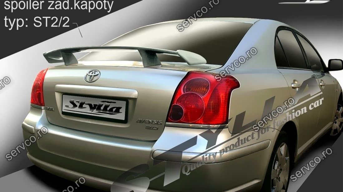 Eleron tuning sport portbagaj Toyota Avensis Mk2 Hatchback HB T250 2003-2009 v2