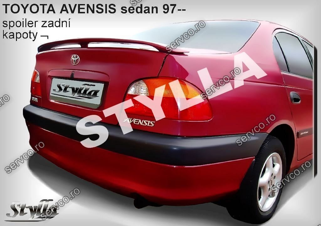 Eleron tuning sport portbagaj Toyoya Avensis Mk1 T220 Sedan 1997-2003 v6
