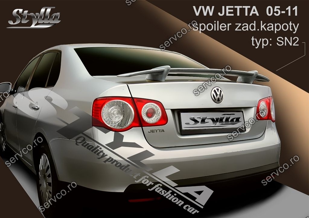 Eleron tuning sport portbagaj Volkswagen Jetta A5 2005-2011 v3