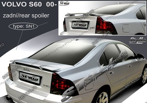 Eleron tuning sport portbagaj Volvo S60 R T5 RS 2000-2009 v3