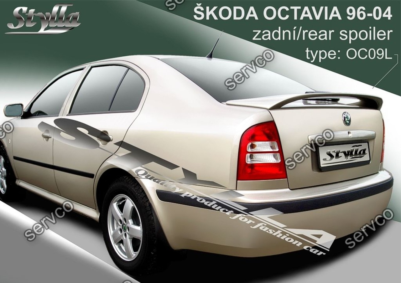 Eleron WRC RS Vrs portbagaj spoiler tuning sport Skoda Octavia 1 Mk1 1U 1996-2006 v9
