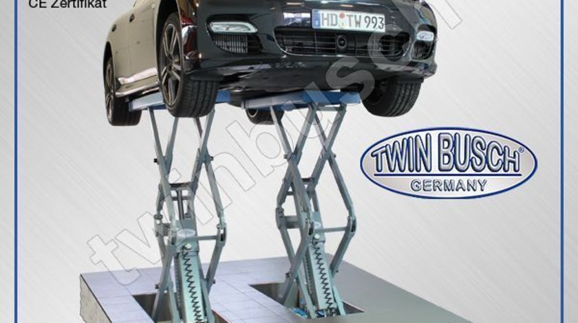 Elevator tip foarfeca cu montare ingropata - 3000 kg - TW S3-18U