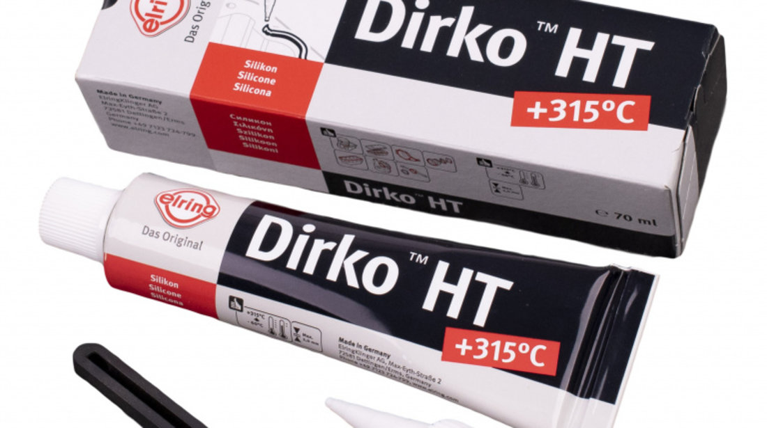 Elring Silicon Etansare Dirko HT Negru +315°C 70ML 006.553