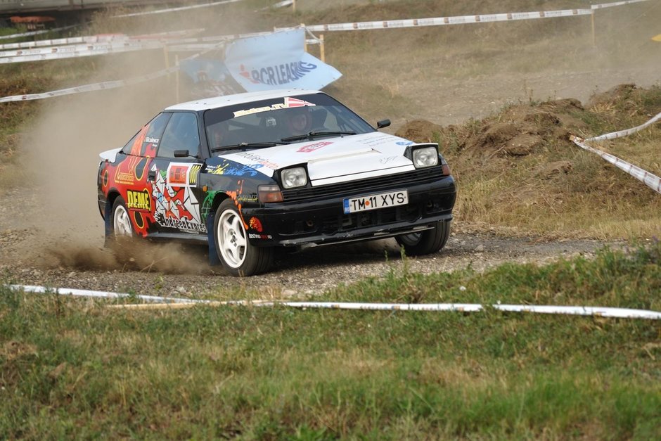 Emanuel Resig a a sarit la Arad cu Toyota Celica!