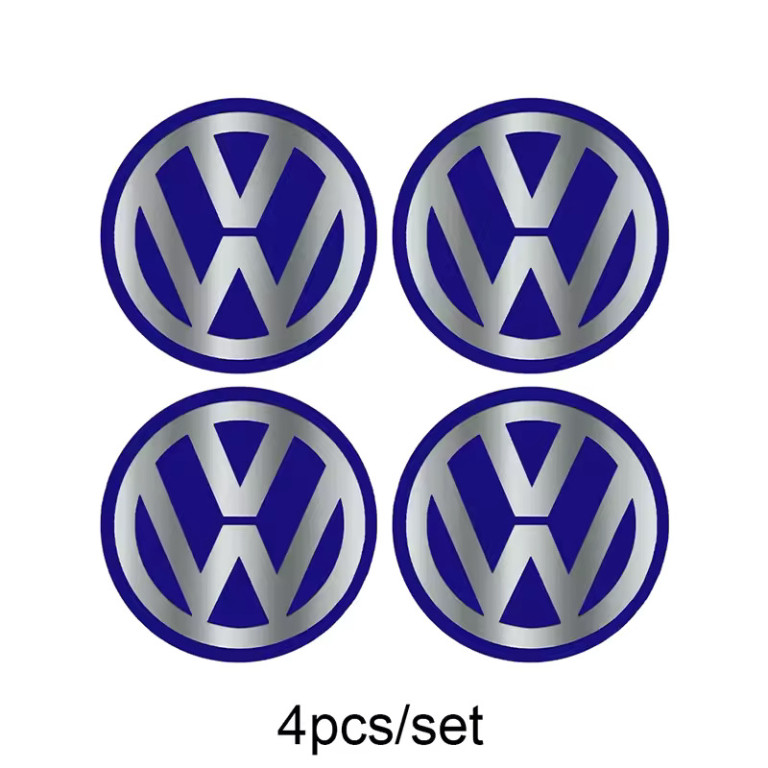 Emblemă autocolant Volkswagen albastru