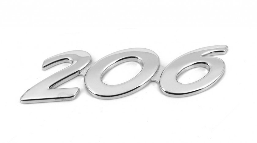 Emblema 206 Oe Peugeot 206 1998-2012 8663XV