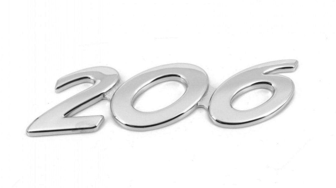 Emblema 206 Oe Peugeot 206 1998-2012 8663XV
