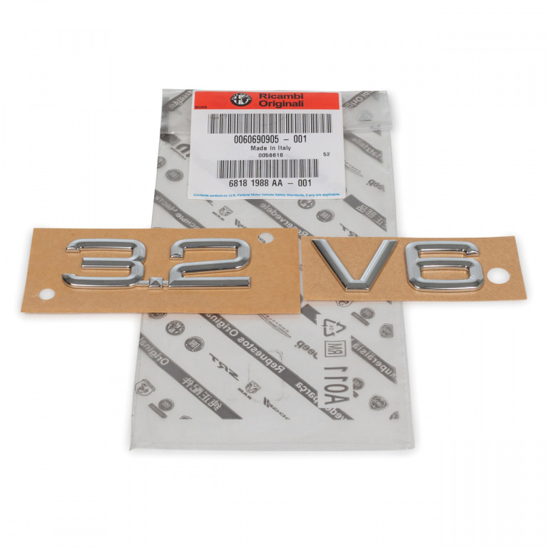 Emblema 3.2 V6 Oe Alfa Romeo 60690905