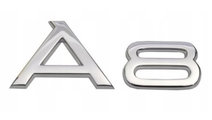Emblema A8 Oe Audi A8 4E2, 4E8 2002-2010 4D0853741...