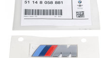 Emblema Aripa Laterala Fata Oe Bmw M 45x15mm 51148...