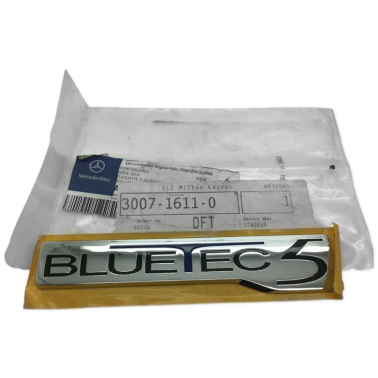 Emblema Bluetec 5 Oe Mercedes-Benz Actros MP3 2002→ A9438170420