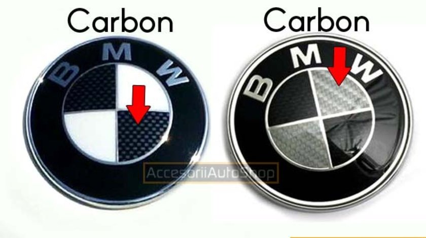 Emblema BMW Carbon