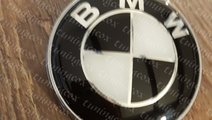 Emblema bmw negru cu alb capota sau portbagaj