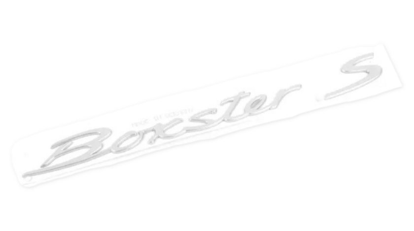 Emblema Boxster S Haion Oe Porsche Aluminiu 98755903700