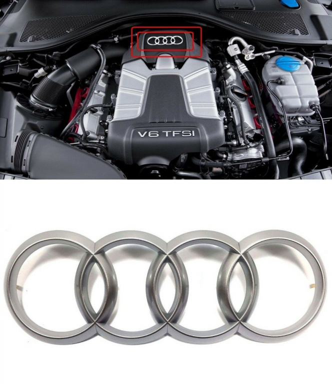 Emblema Capac Motor Oe Audi A6 C6 2004-2011 4H0103940