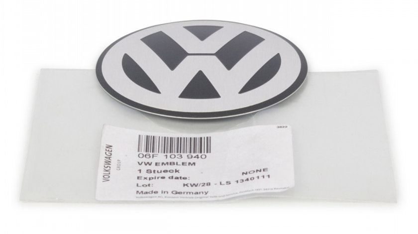 Emblema Capac Motor Oe Volkswagen Golf 5 2004-2009 06F103940