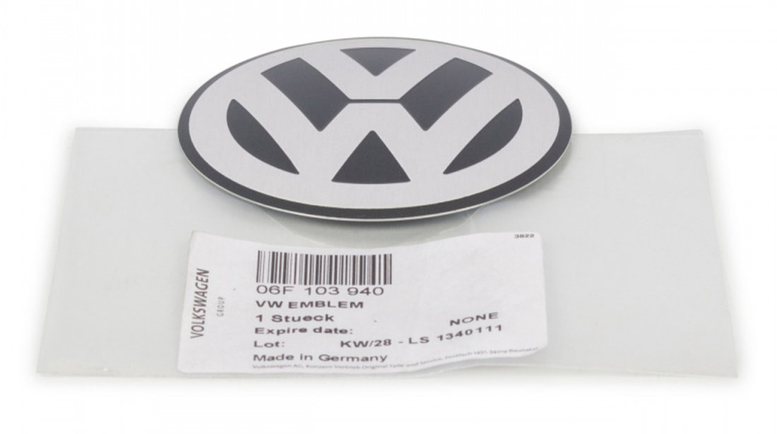 Emblema Capac Motor Oe Volkswagen Passat B6 2005-2011 06F103940