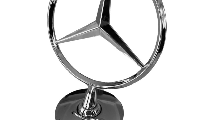 Emblema Capota Am Mercedes-Benz 44MM Crom EM-BENZ-01