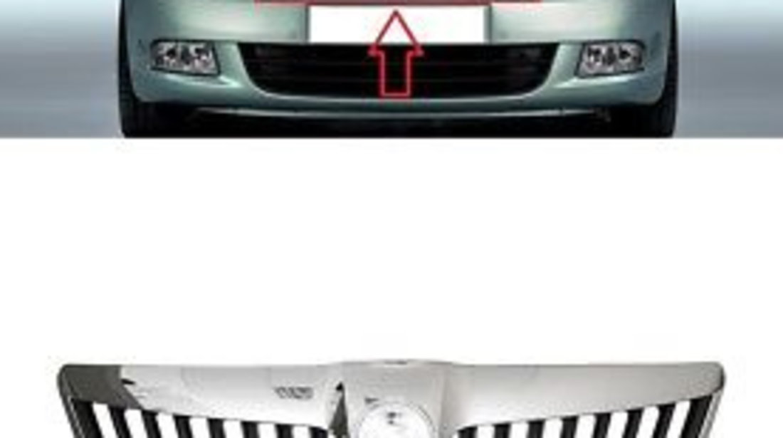 Emblema capota SKODA FABIA II, OCTAVIA II, ROOMSTER, SUPERB I, YETI intre 2001-2017 cod intern: CI6125CD