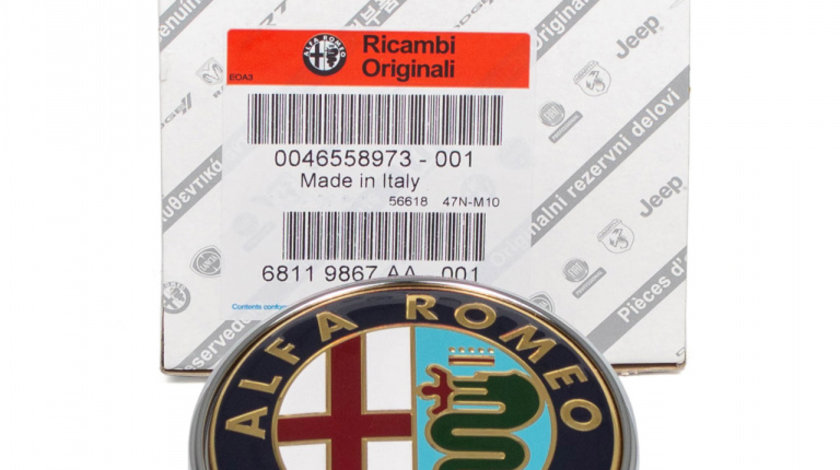 Emblema Fata Oe Alfa Romeo GTV 1995-2005 46558973