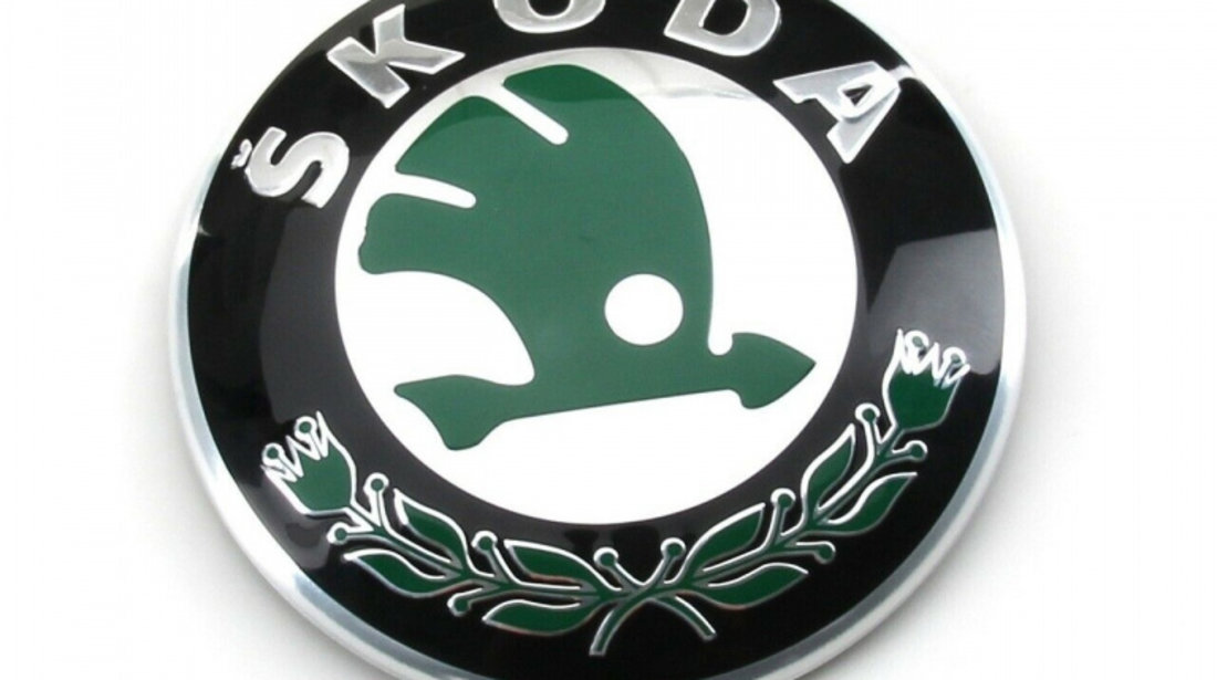 Emblema Fata Oe Skoda Fabia 2 2006-2014 3U0853621BMEL