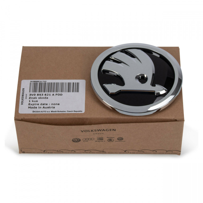 Emblema Fata / Spate Oe Skoda Superb 3 3V 2015→ 3V0853621AFOD