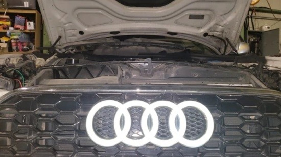 Emblema grila dedicata Led 27cmx9,5cm Audi