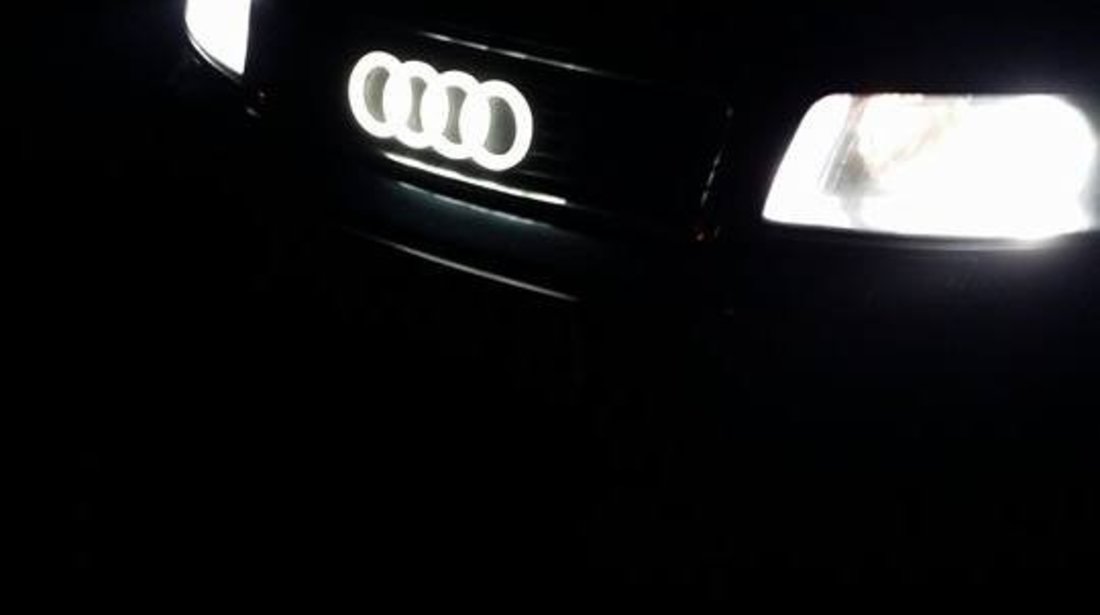 Emblema grila dedicata Led 27cmx9,5cm Audi