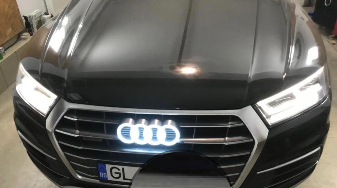 Emblema grila dedicata Led 27cmx9,5cm Audi