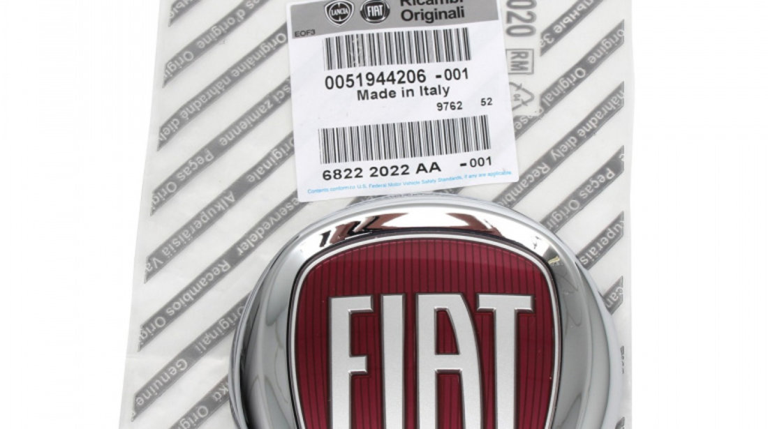 Emblema Grila Radiator Fata Oe Fiat 51944206