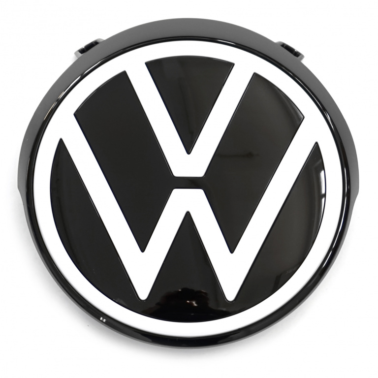 Emblema Grila Radiator Fata Oe Volkswagen ID.3 2020→ Alb / Negru 10A853601AWA