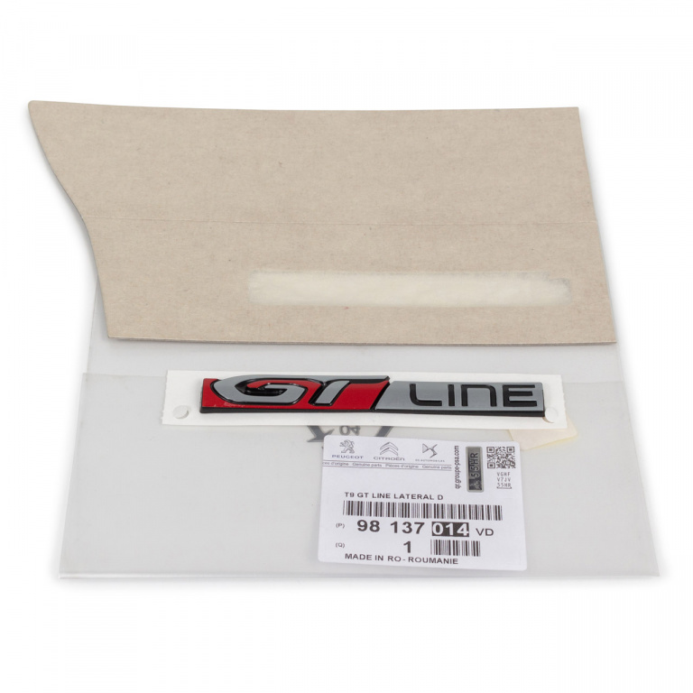 Emblema GT Line Oe Peugeot 308 2 2014→ 98137014VD