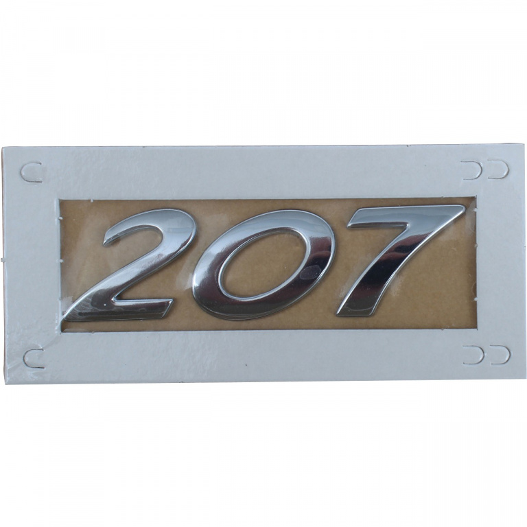 Emblema Haion 207 Oe Peugeot 8665.PV