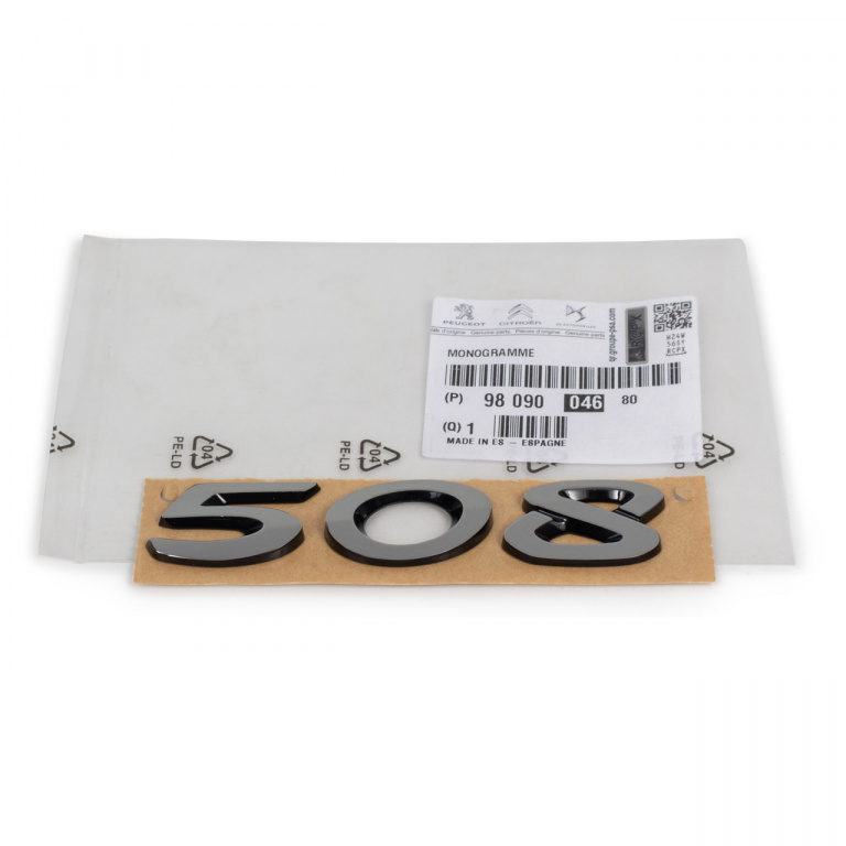 Emblema Haion 508 Oe Peugeot 508 1 2010-2018 9809004680