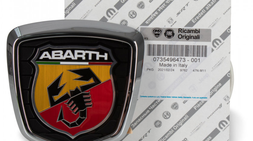 Emblema Haion Oe Abarth 500, 595, 695 2008→ 735496473