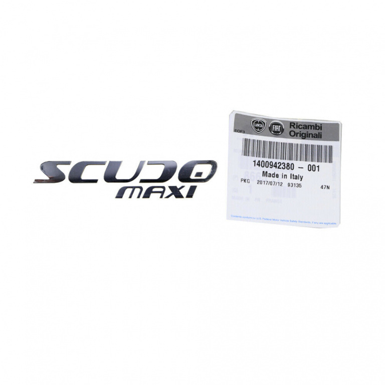 Emblema Haion Oe Fiat Scudo 2007→ Scudo Maxi 1400942380