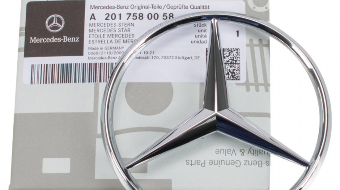 Emblema Haion Oe Mercedes-Benz 190 W201 1982-1993 2017580058