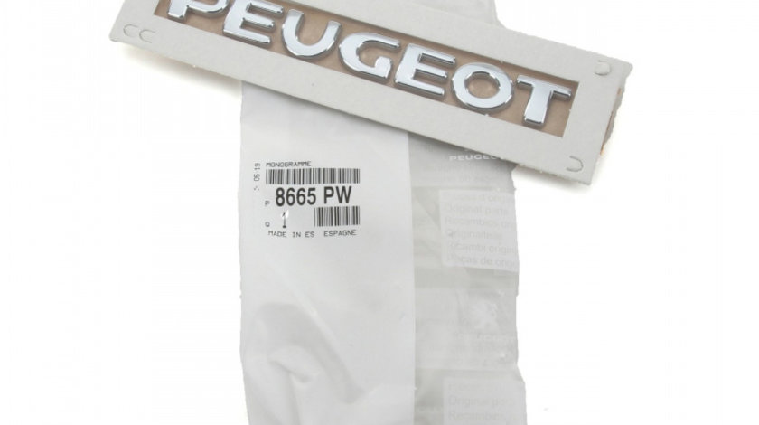 Emblema Haion Oe Peugeot 207+ 2006-2015 8665.PW