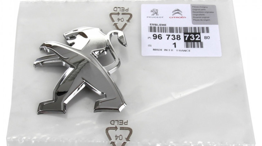 Emblema Haion Oe Peugeot 208 1 2012→ 9673873280